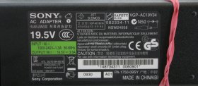 Sony - Charger - VGP-AC19V34 - PA-1750-09SY - 19.5V 3.9A (Original)