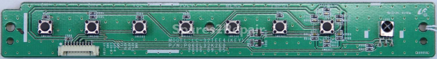 Sony KLV-23HR2 - Buttons - LC-32IEE4-KEY - P060L32K2E0