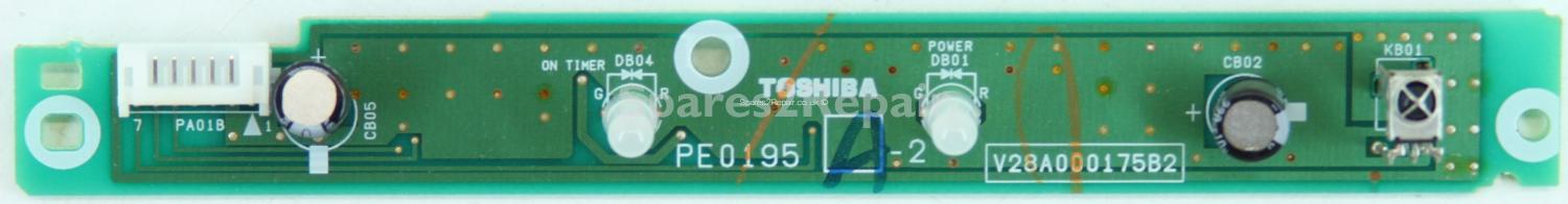 Toshiba 32WLT6P - IR - PE0195 A-2 - V28A000175B2