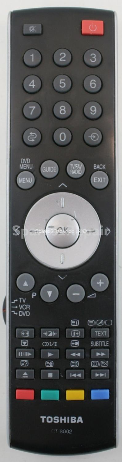 Toshiba CT8002 CT-8002 Remote Control (Original)