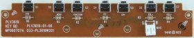 Venturer LCD19DVD-106 - Buttons - PLV3619 - KEY BD - MP060707A - PLV3619-01-06 - 033-PL3619W201